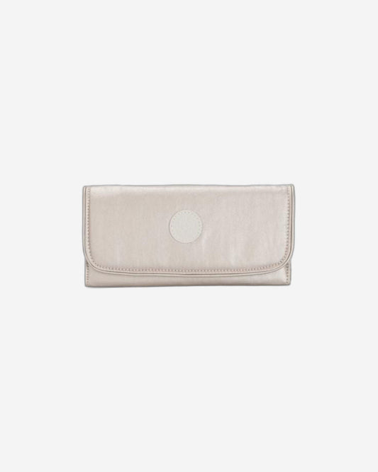 Kipling محفظة موني لاند كبيرة لامعة معدنية I7015-48I