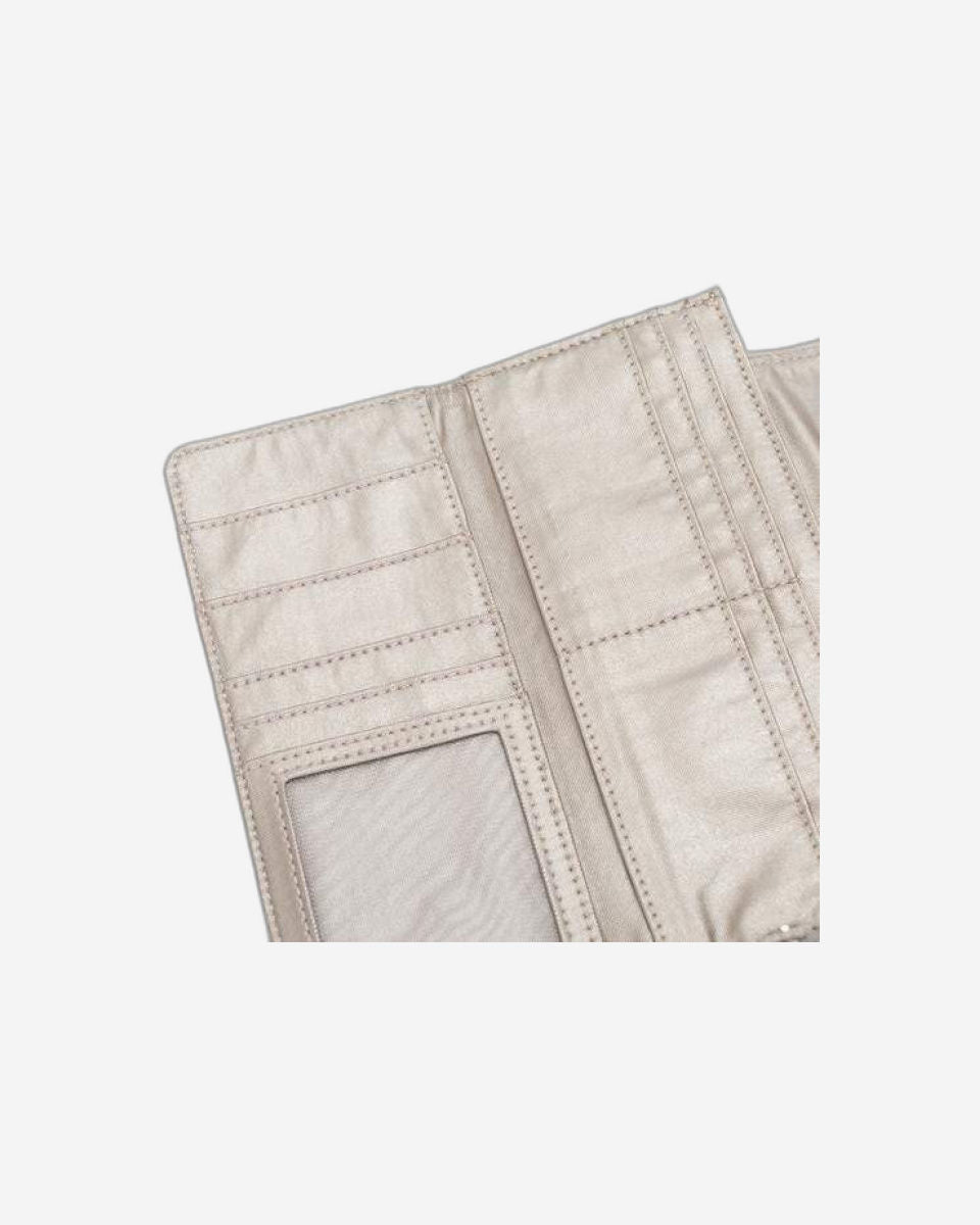 Kipling محفظة موني لاند كبيرة لامعة معدنية I7015-48I