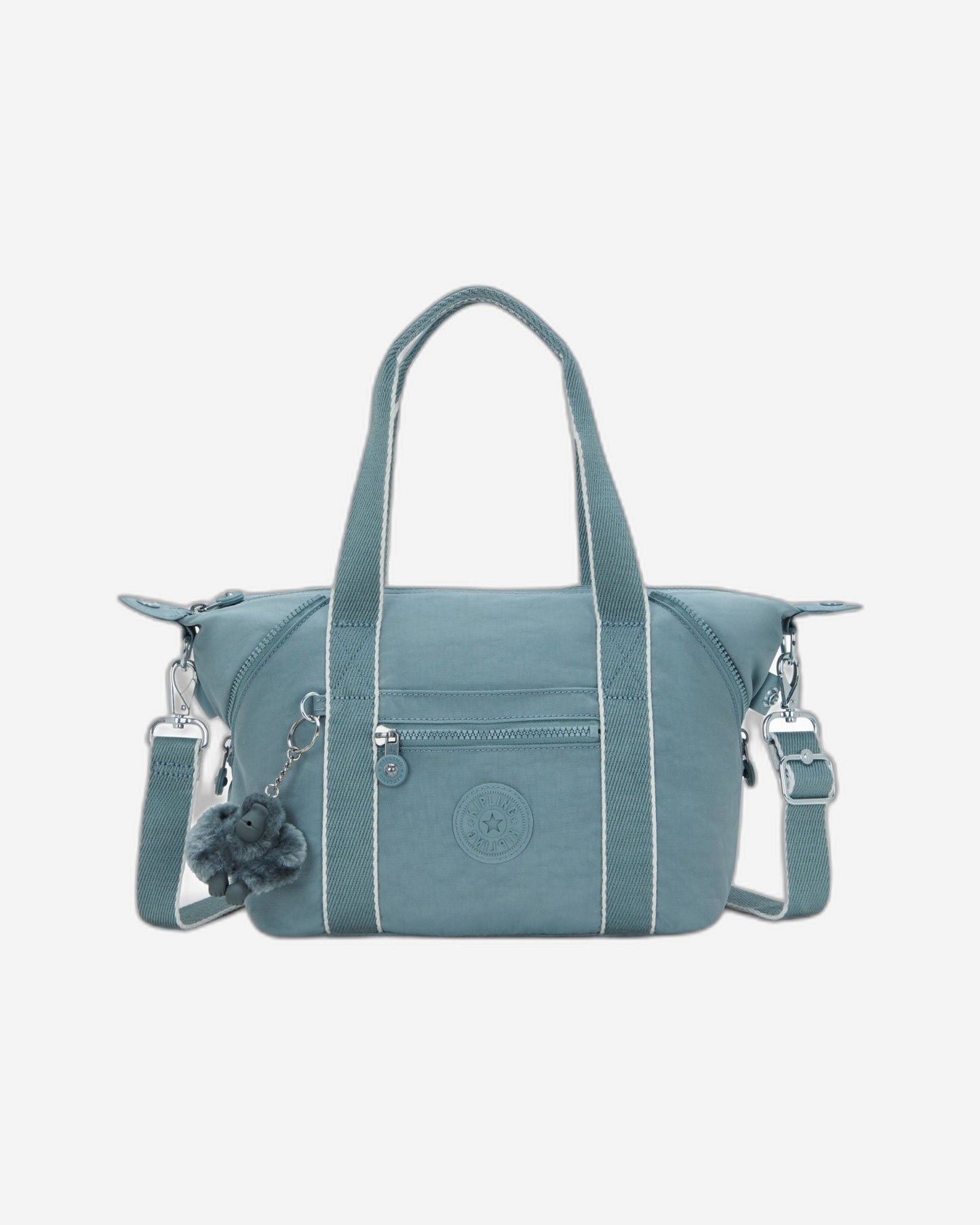 حقيبة يد صغيرة رمادية مريحة من Kipling Art Mini 01327-3NL