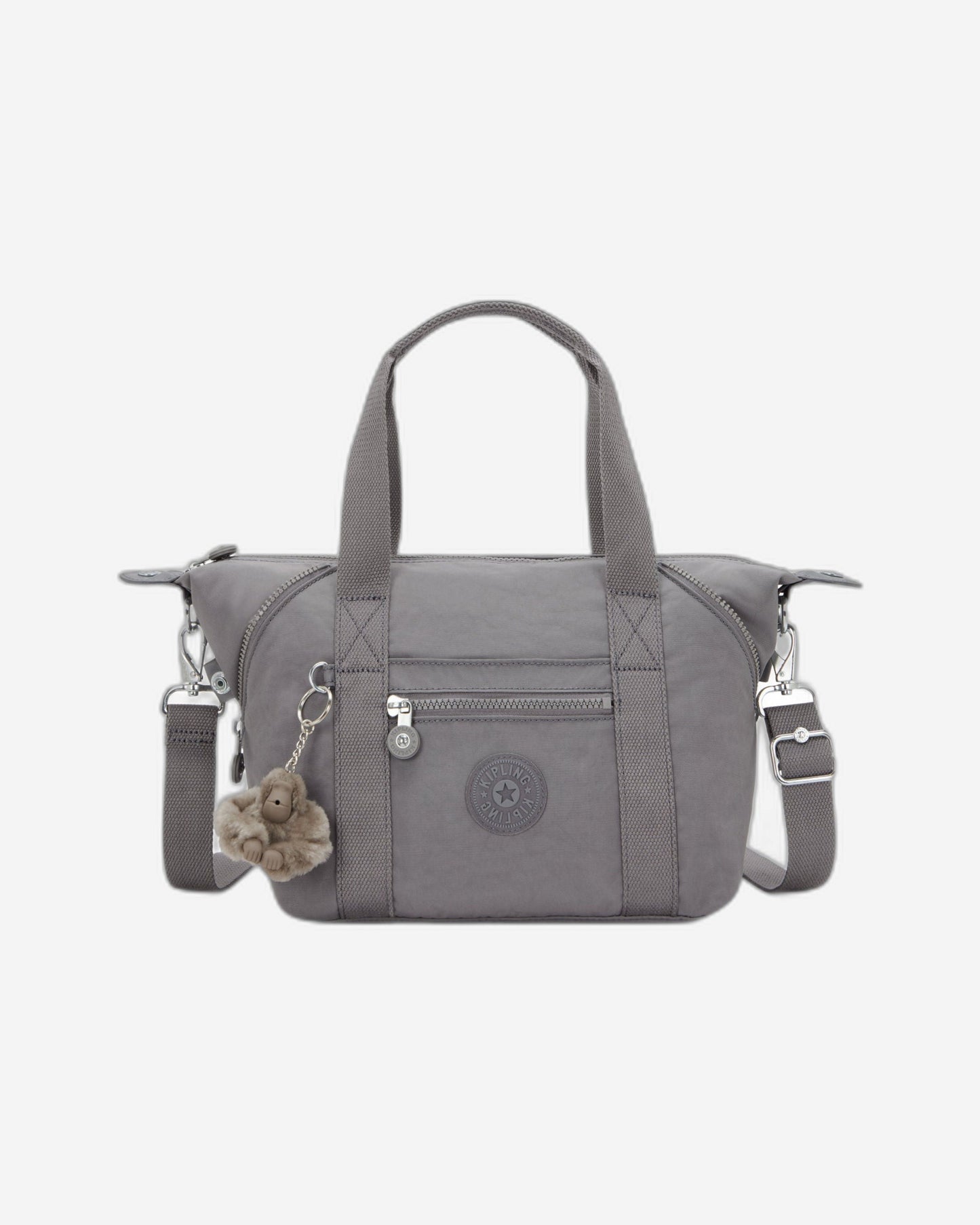 حقيبة يد صغيرة Kipling Art Mini Inviting Grey (مع حزام كتف قابل للإزالة) 01327-8DH