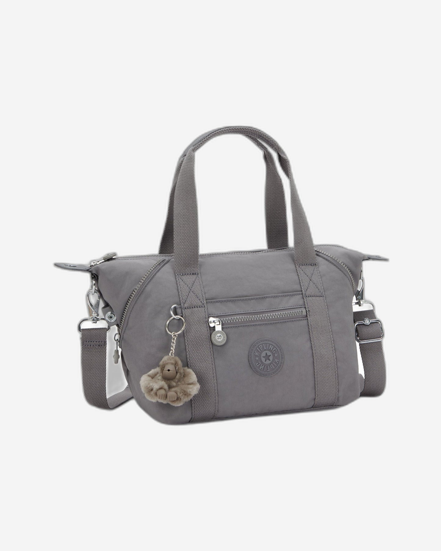 حقيبة يد صغيرة Kipling Art Mini Inviting Grey (مع حزام كتف قابل للإزالة) 01327-8DH