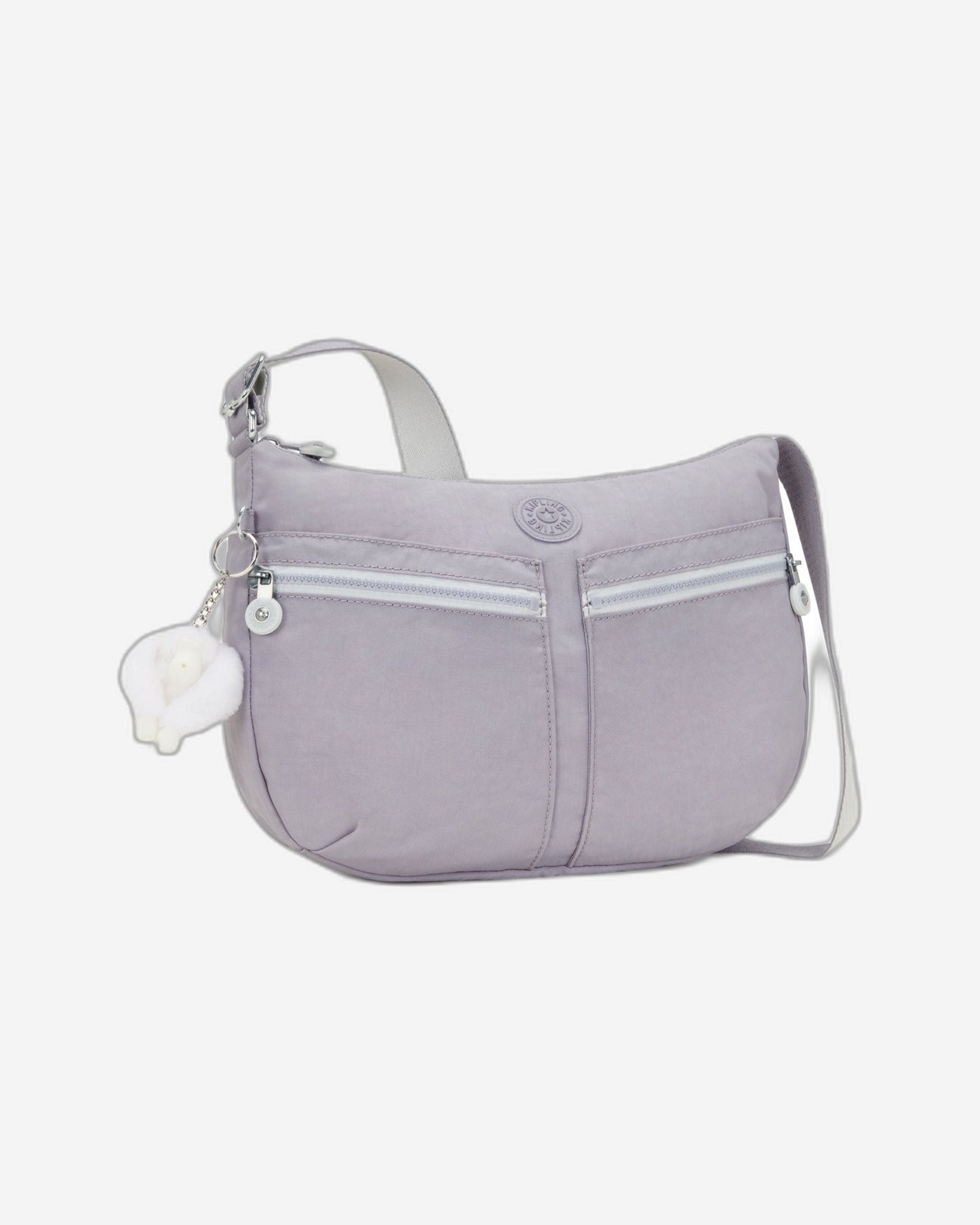 حقيبة كروسبودي متوسطة Kipling Izellah Tender Grey C202144-1FB