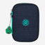 Kipling 100 Pens مقلمة كبيرة باللونين الأزرق والأخضر C209405-CD7