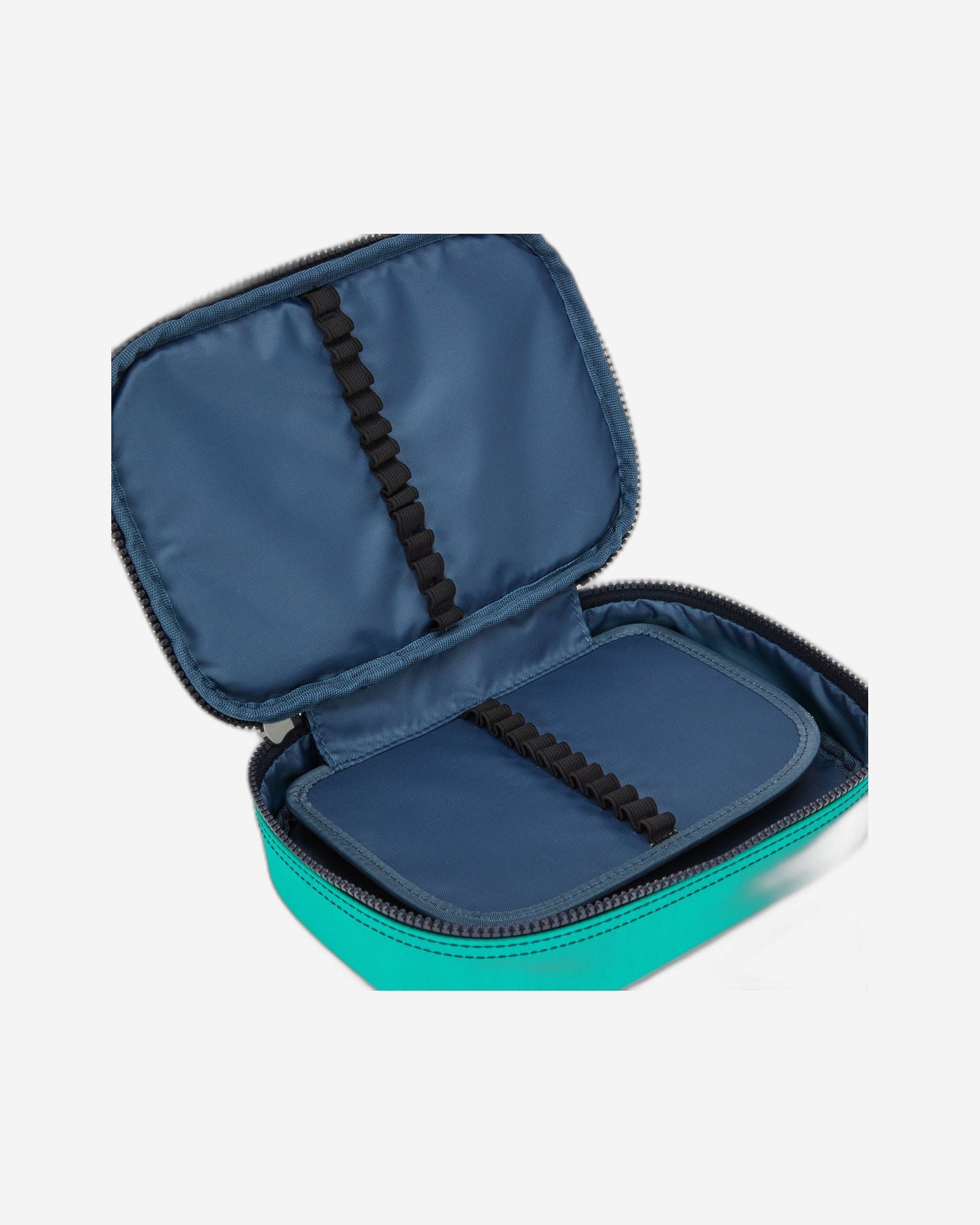 Kipling 100 Pens مقلمة كبيرة باللونين الأزرق والأخضر C209405-CD7