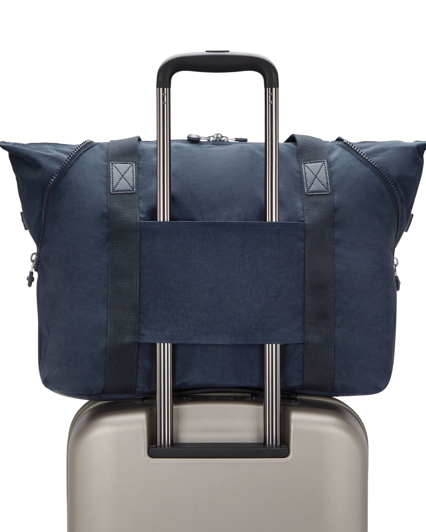 Kipling Art M Blue Bleu 2 حقيبة توت كبيرة C213405-96V