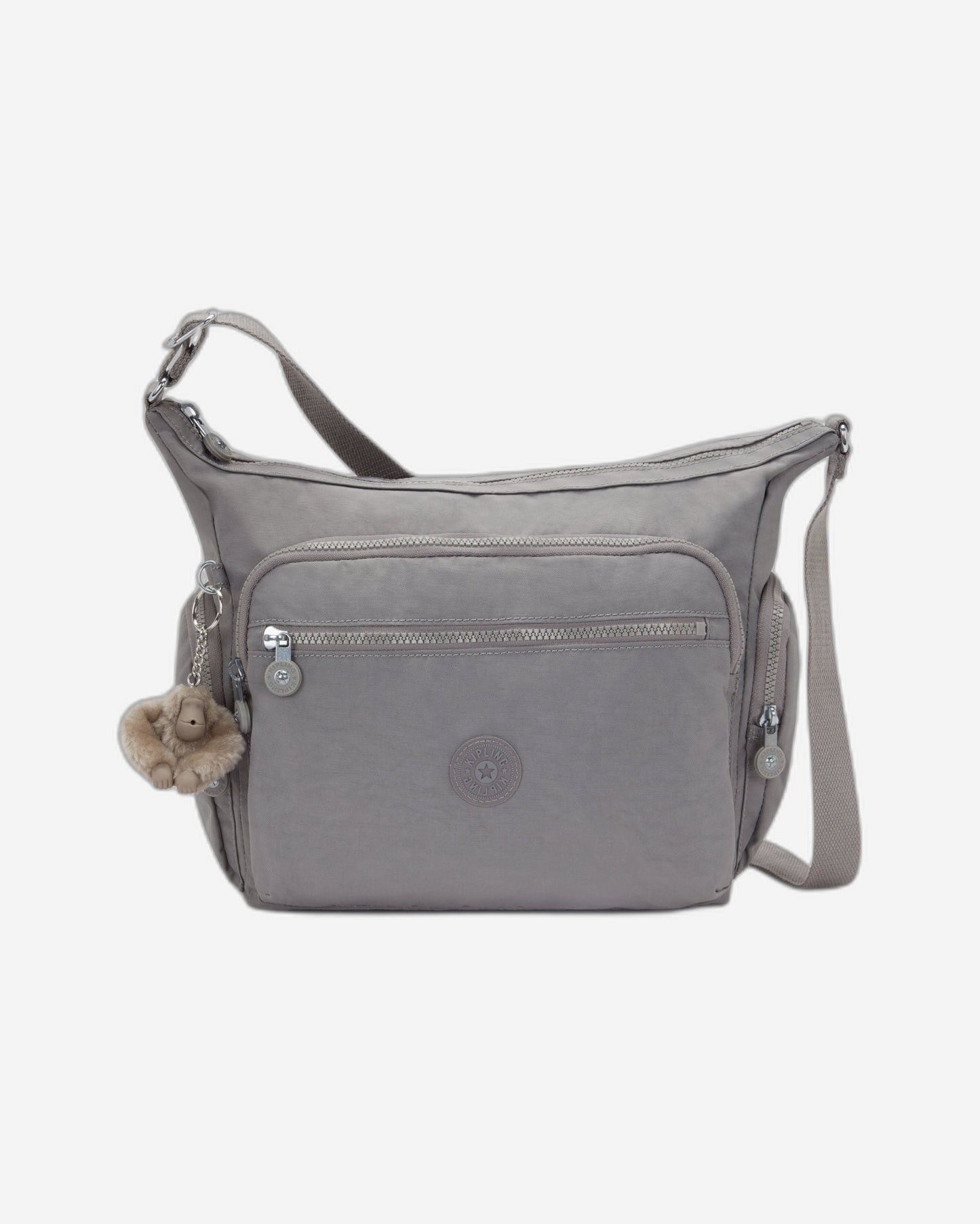 Kipling Gabbie Inviting Grey Large حقيبة كروس بودي 15255-8DH