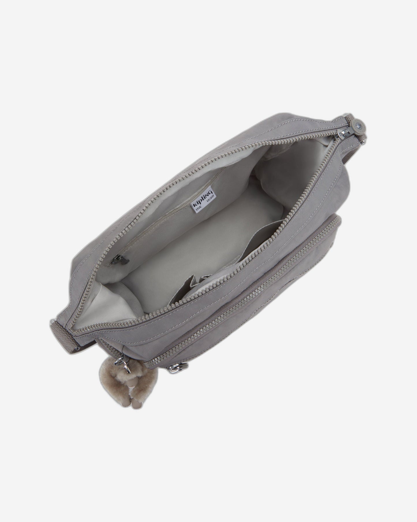 Kipling Gabbie Inviting Grey Large حقيبة كروس بودي 15255-8DH