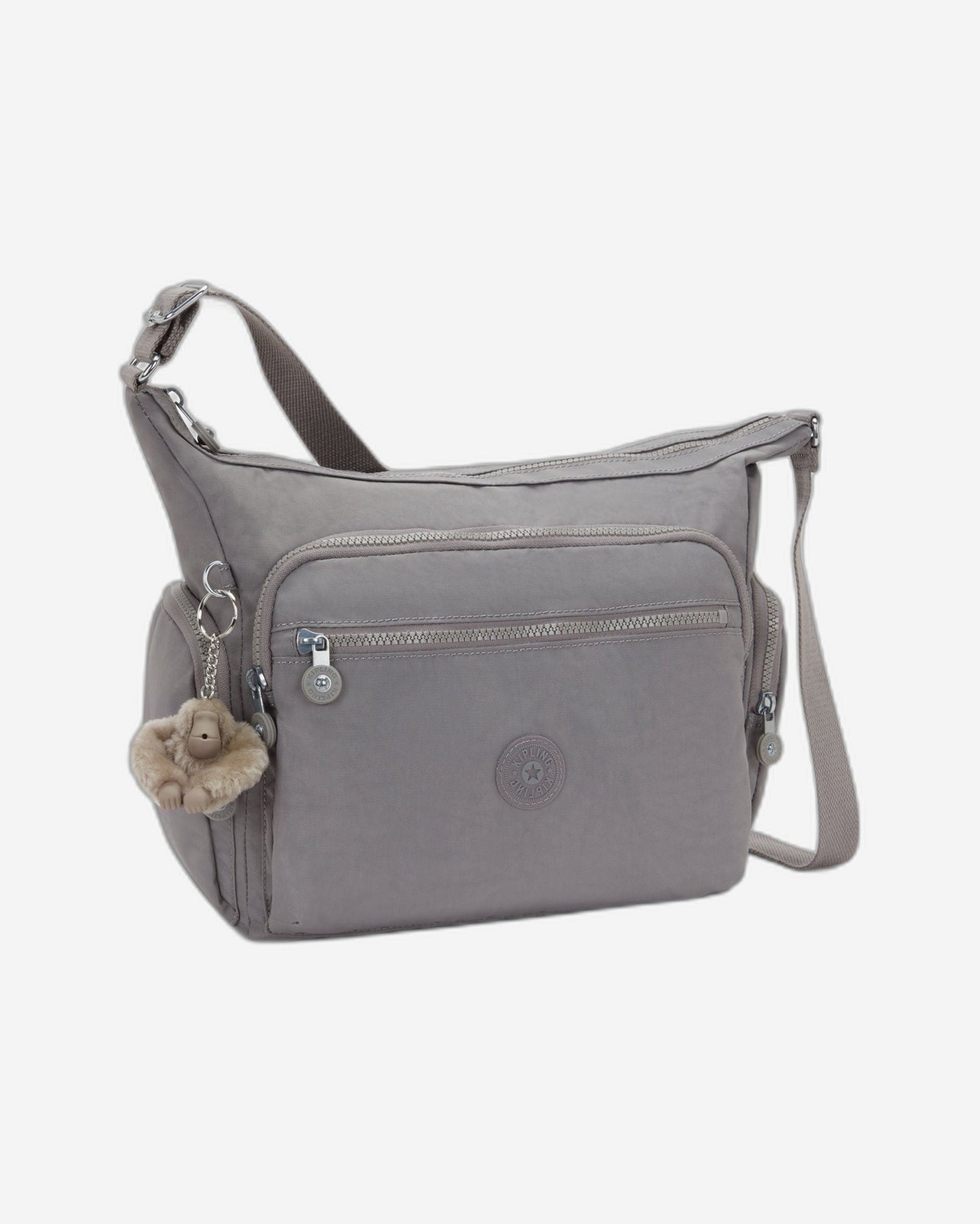 Kipling Gabbie Inviting Grey Large حقيبة كروس بودي 15255-8DH