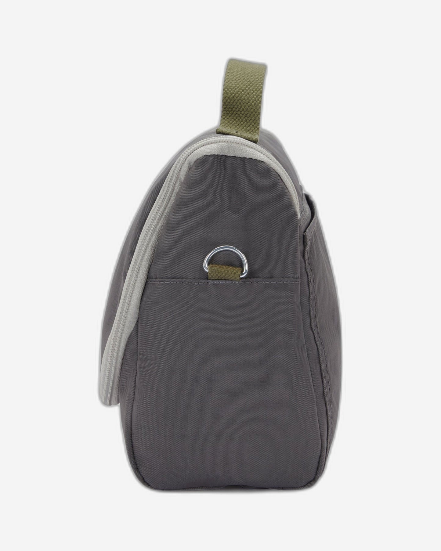 حقيبة غداء كبيرة من Kipling New Kichirou Back to Grey مع جراب عربة 15289-1DX