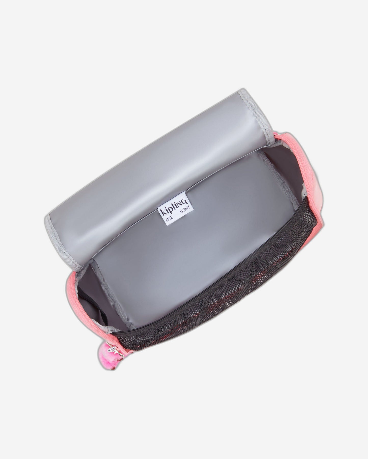 حقيبة غداء كبيرة Kipling New Kichirou Coral Sea مع جراب عربة 15289-24O