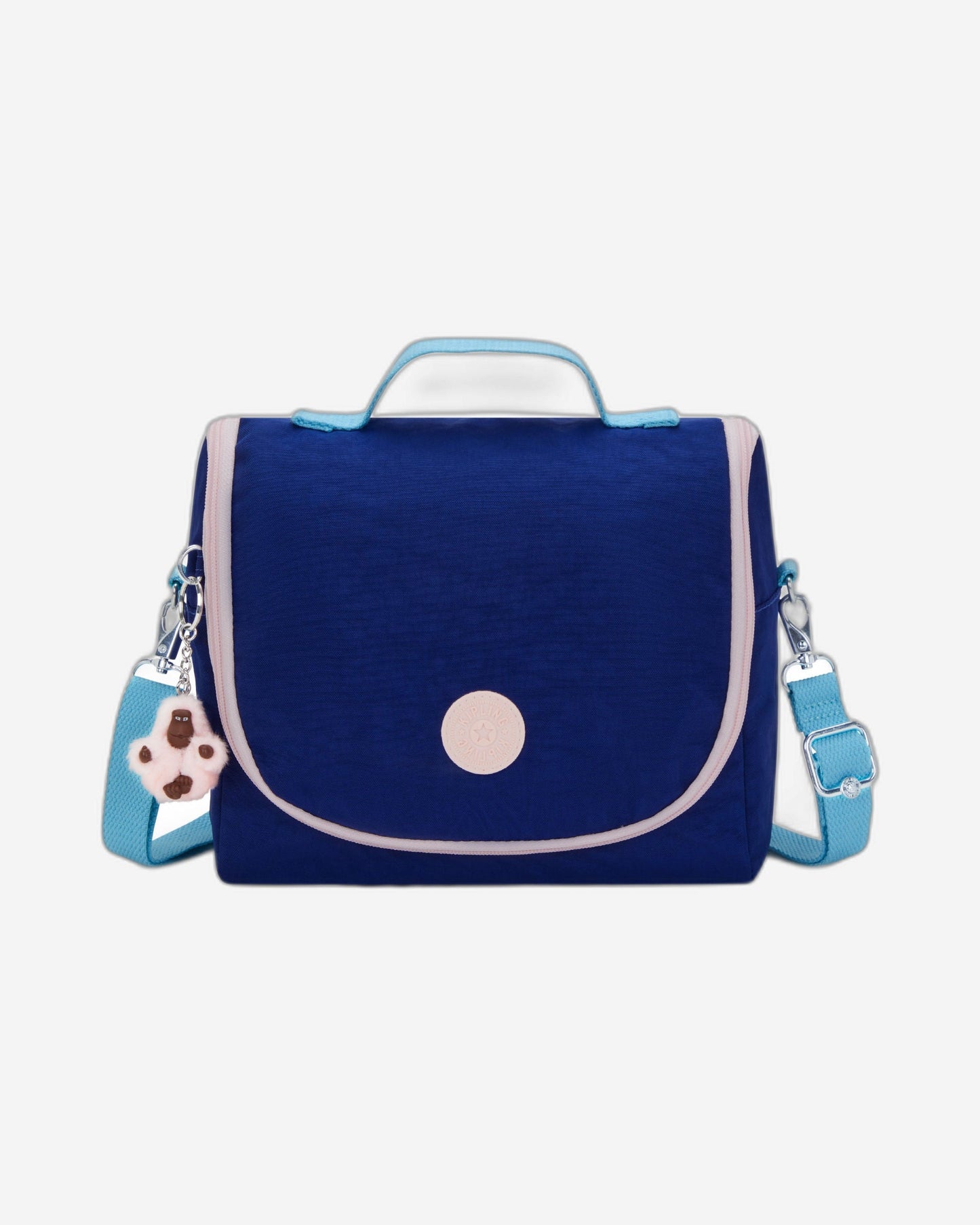 حقيبة غداء كبيرة Kipling New Kichirou Solar Navy C مع جراب عربة C215289-AF9