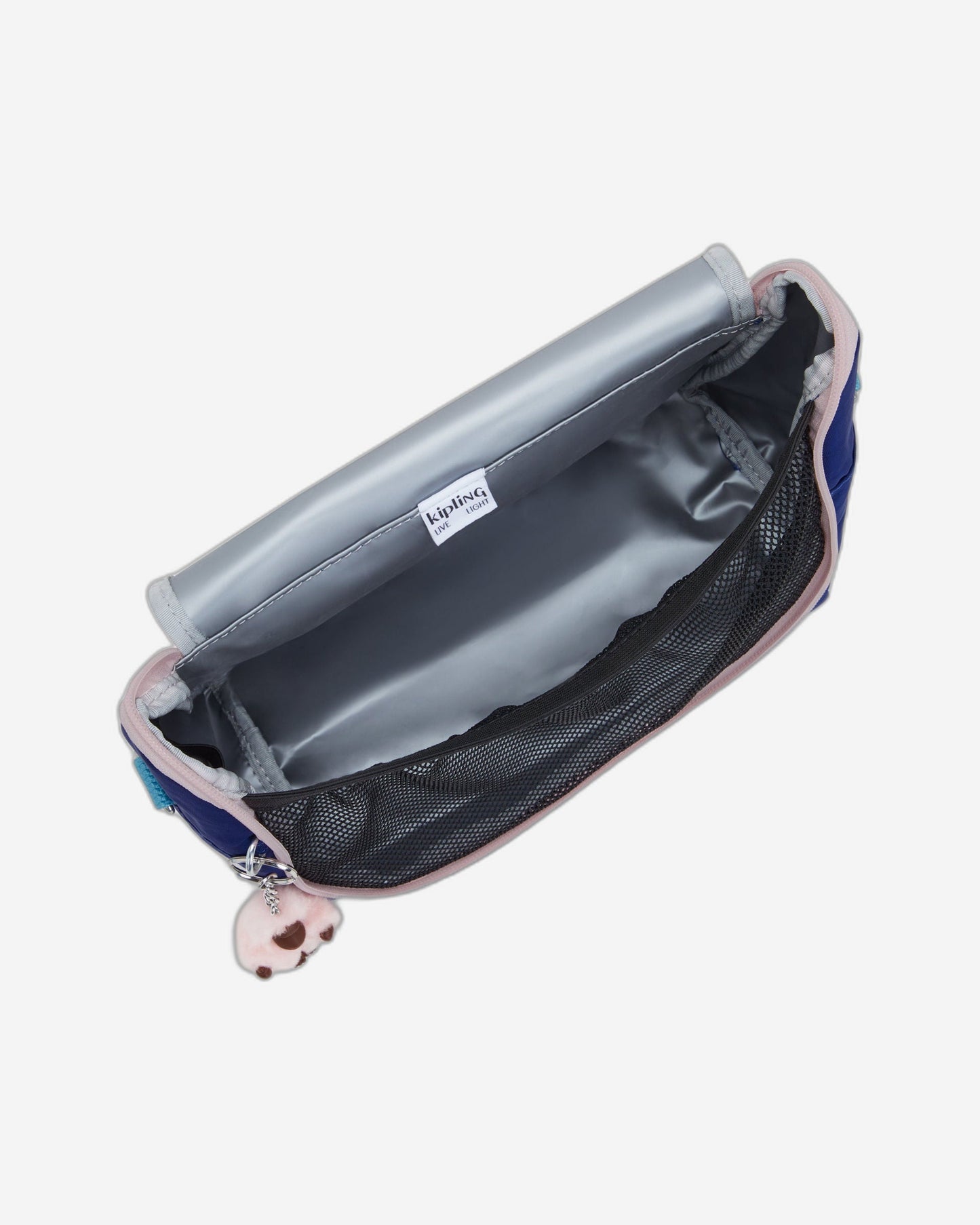حقيبة غداء كبيرة Kipling New Kichirou Solar Navy C مع جراب عربة C215289-AF9