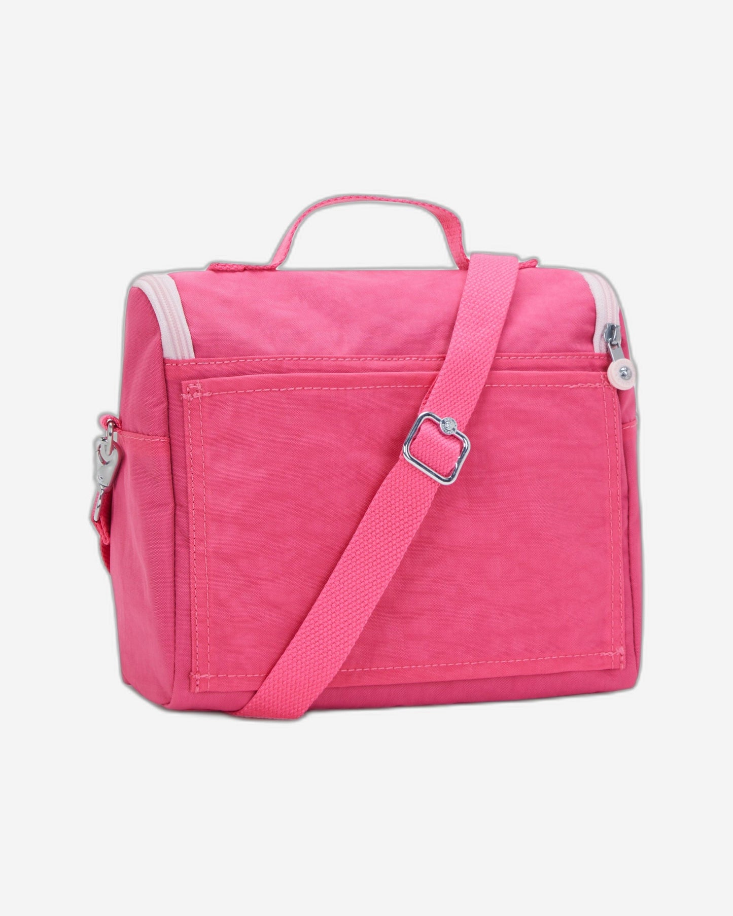 حقيبة غداء كبيرة Kipling New Kichirou Happy Pink C مع جراب عربة C215289-BZ8