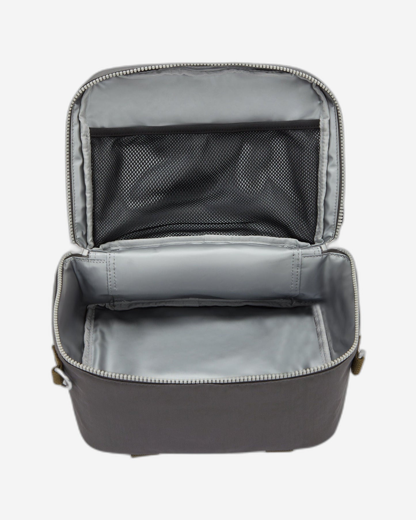 حقيبة غداء كبيرة Kipling Miyo Back to Grey مع جراب عربة 15381-1DX
