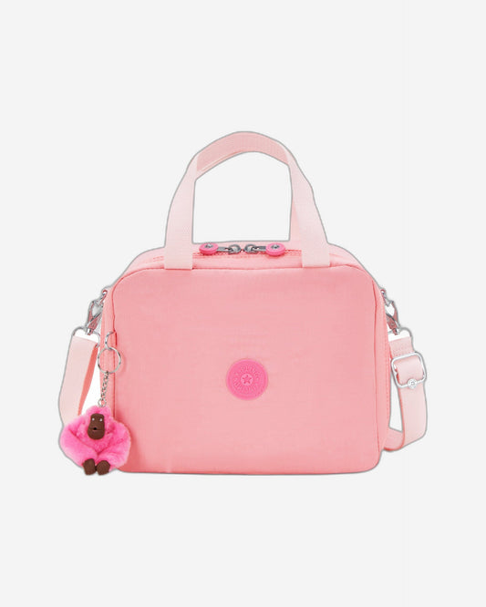 حقيبة غداء كبيرة Kipling Miyo Coral Sea مع جراب عربة 15381-24O