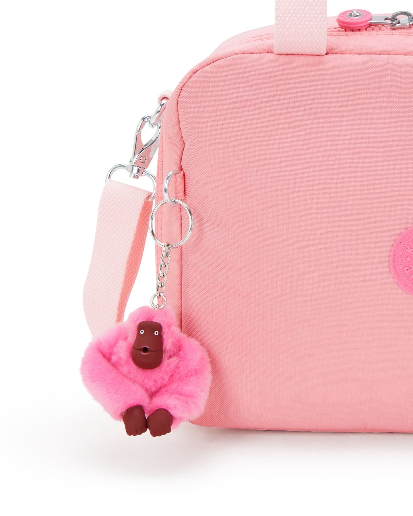 حقيبة غداء كبيرة Kipling Miyo Coral Sea مع جراب عربة 15381-24O