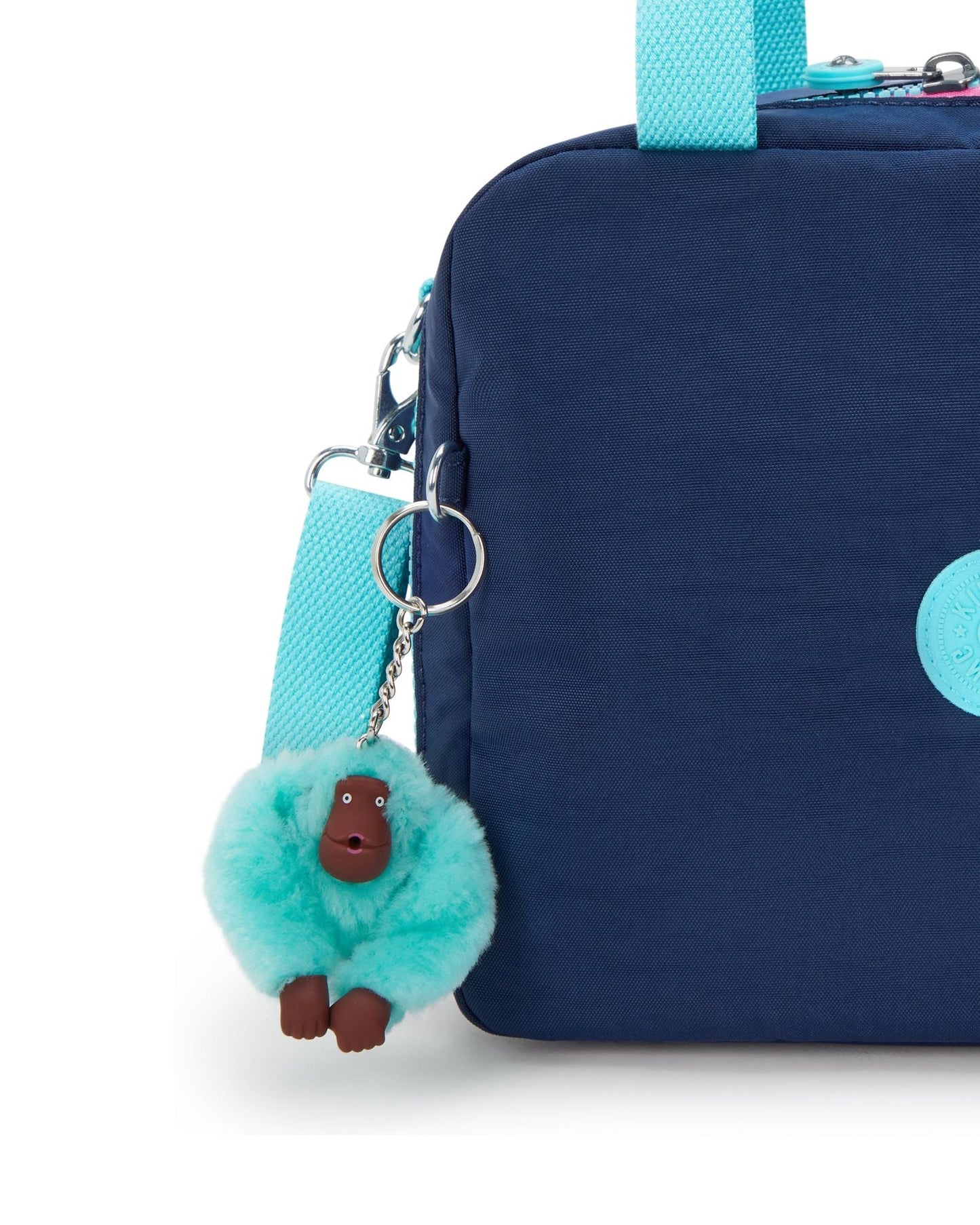 حقيبة غداء كبيرة Kipling Miyo Resort Navy مع جراب عربة 15381-2DG