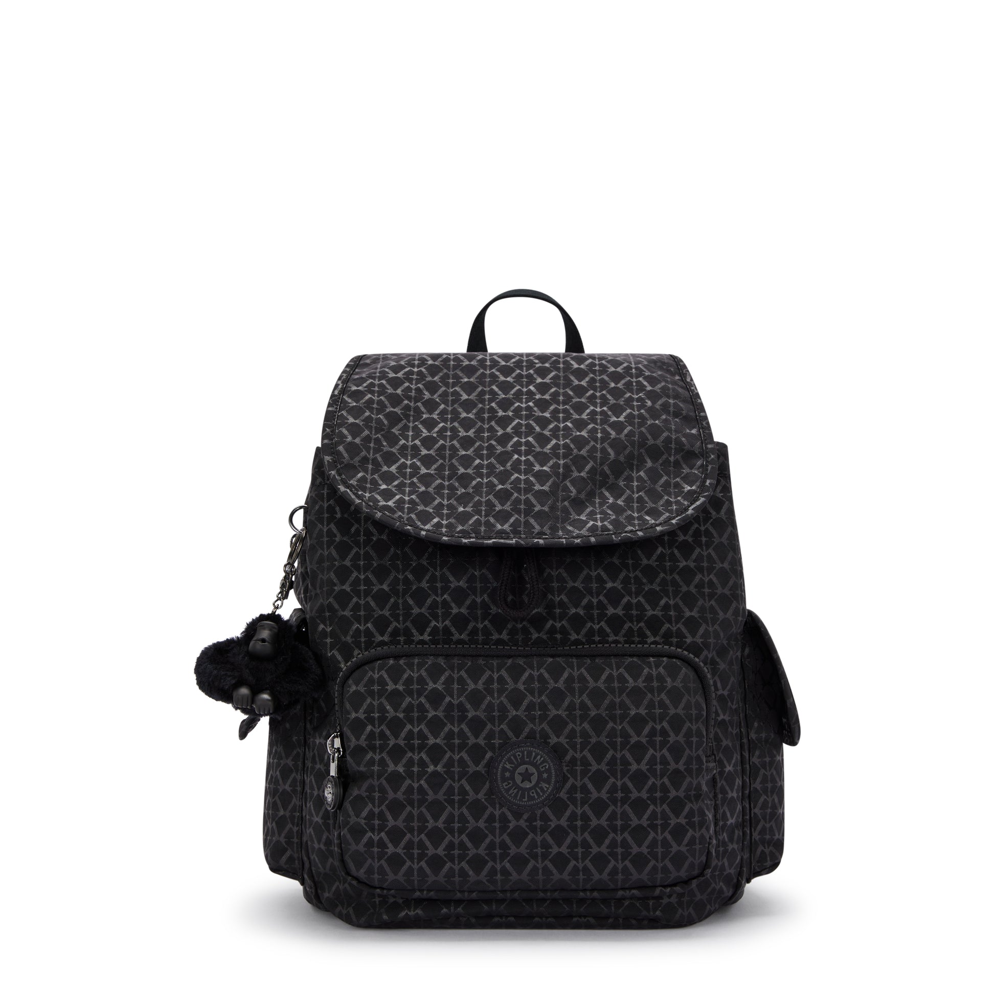 Kipling-City Pack S-Small Backpack-Signature Emb-15641-K59 - 15641-K59