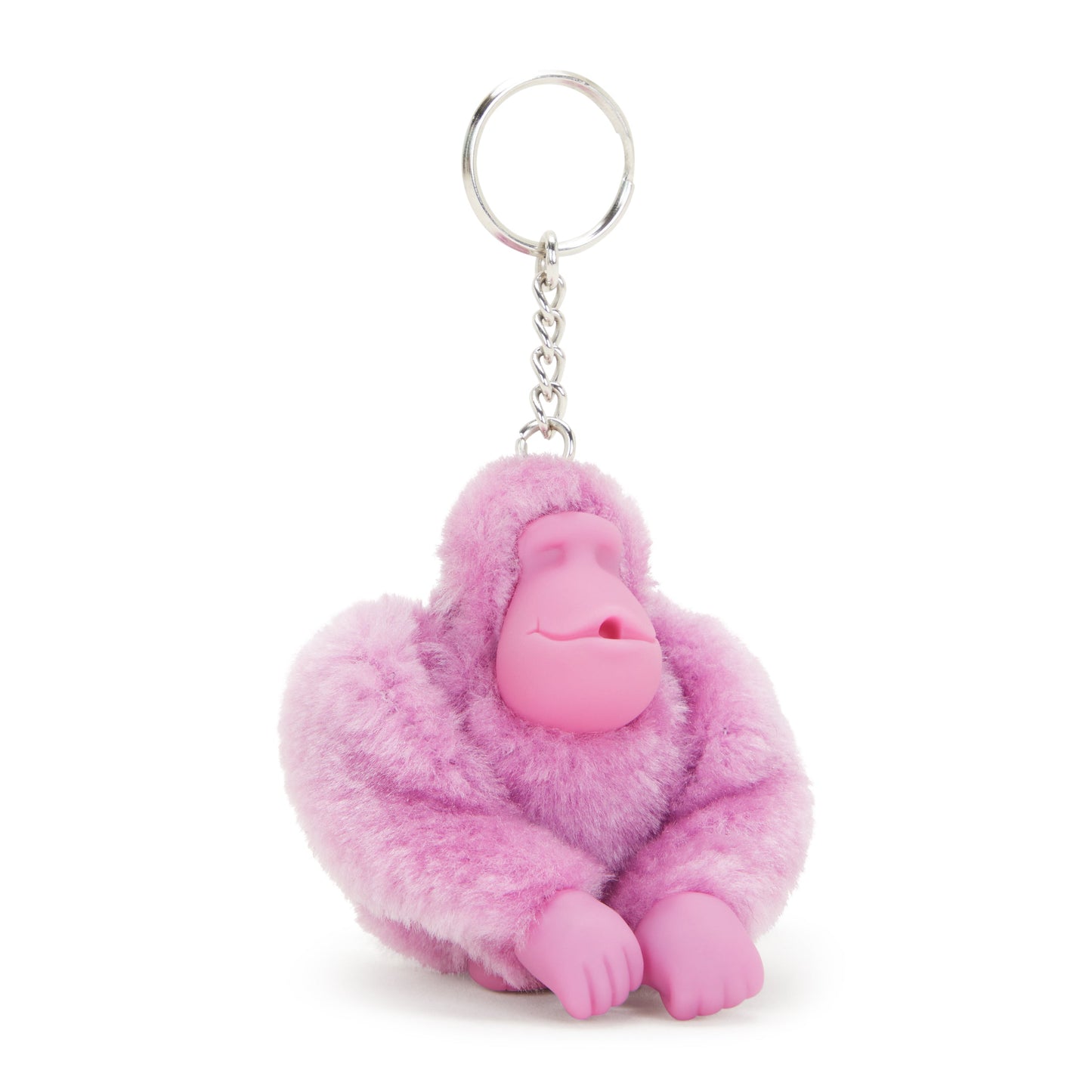 KIPLING-Monkeyclip M Pack10-علاقة مفاتيح قرد متوسطة الحجم-وردي مزهر-16479-R2C