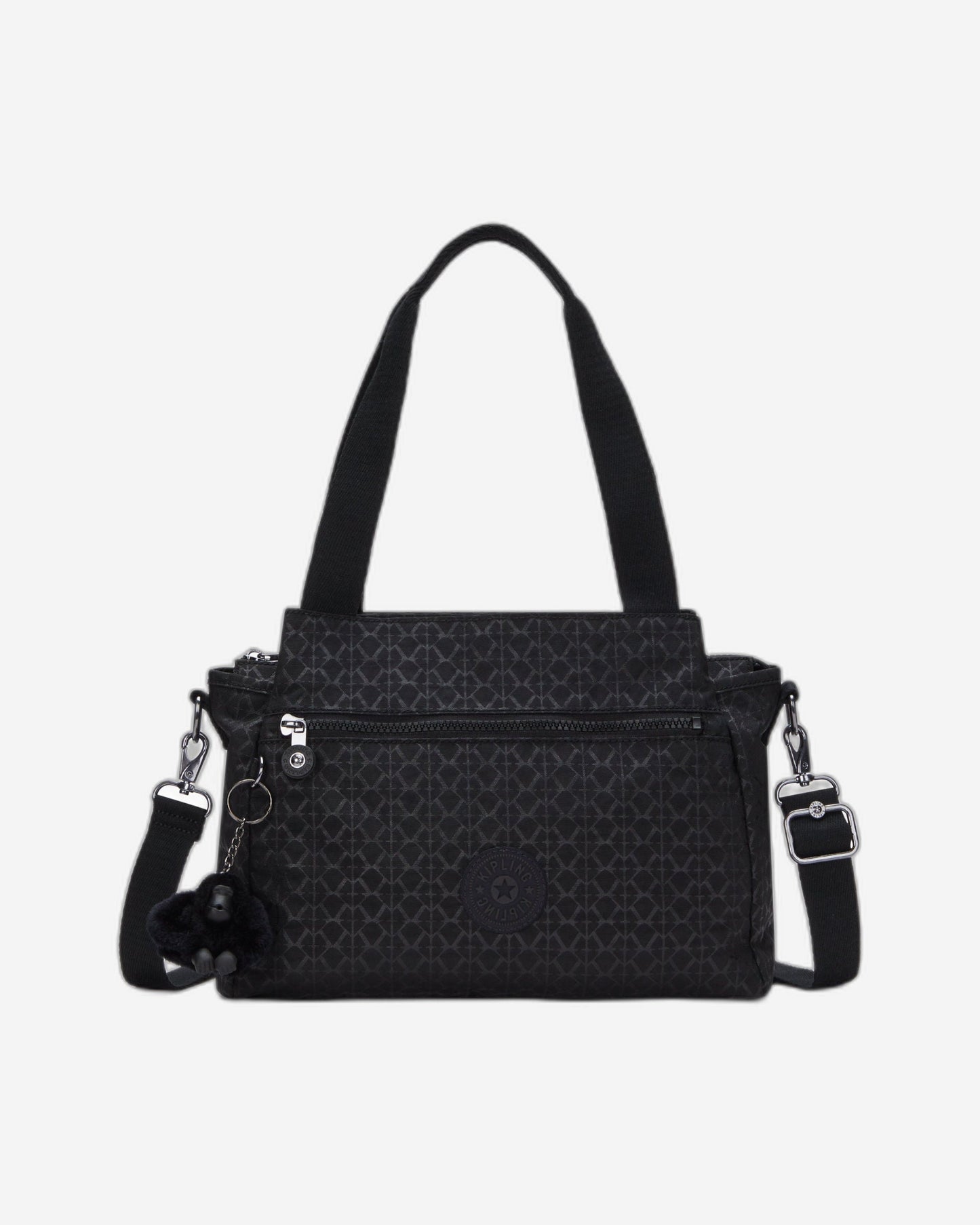 حقيبة كتف متوسطة Kipling Elysia Signature Emb C243793-K59
