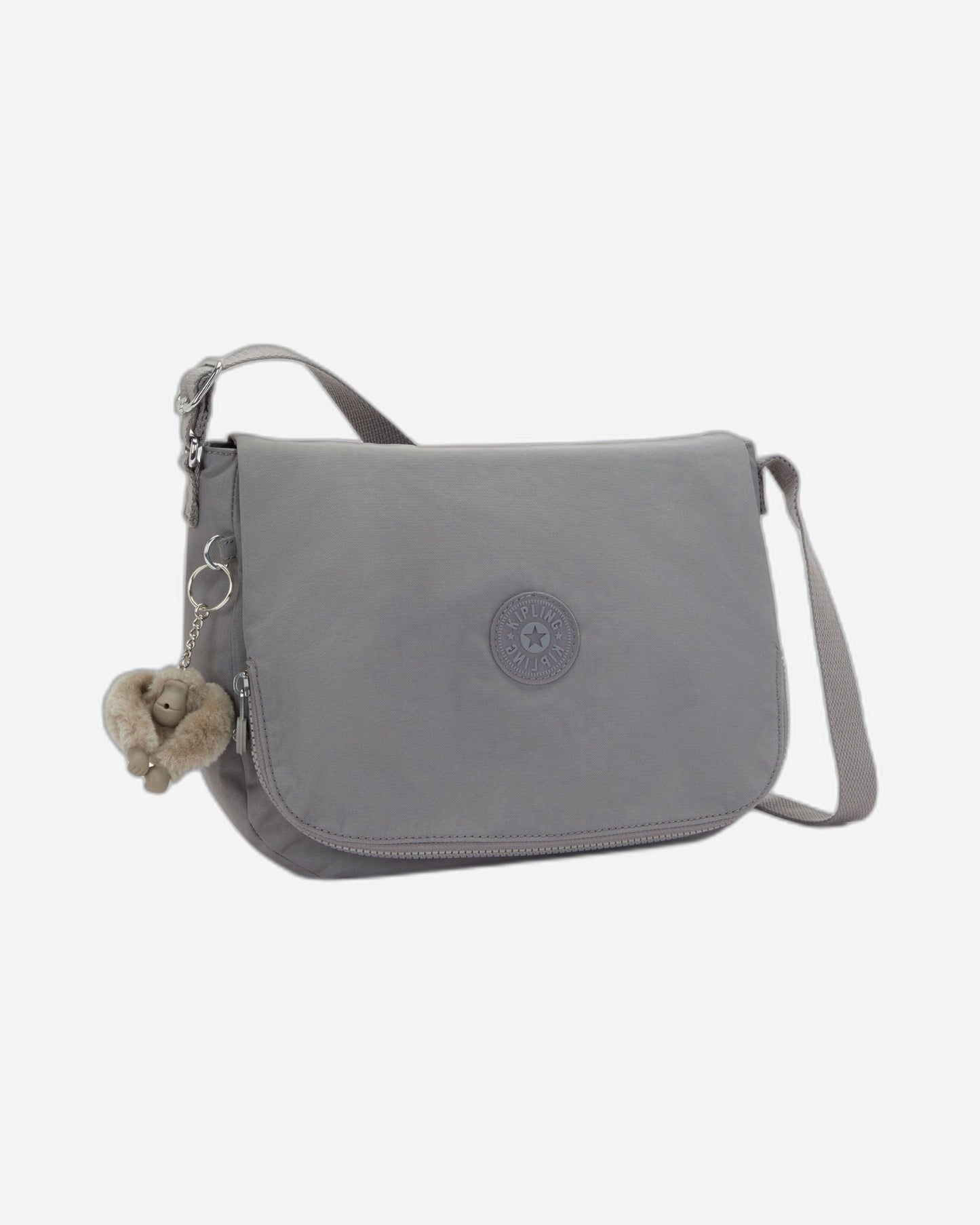 Kipling Earthbeat M Inviting Grey حقيبة كتف متوسطة I2505-8Dh