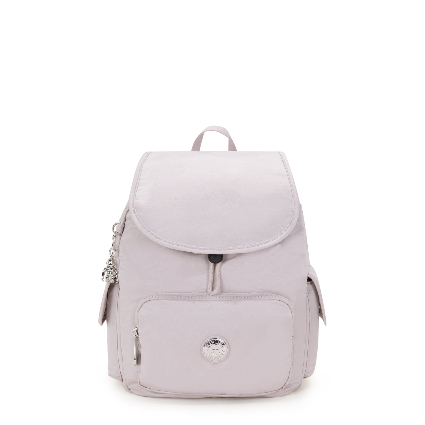 KIPLING-City Pack S-Small backpack-Gleam Silver-I2525-K6G
