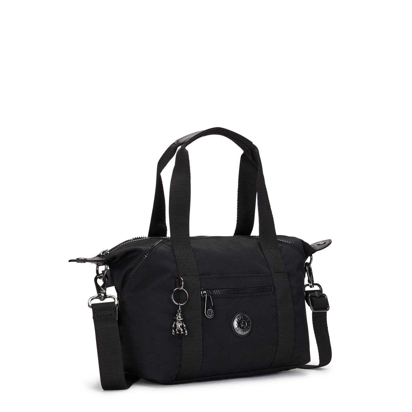 KIPLING-Art Mini-حقيبة يد صغيرة (بحزام كتف قابل للإزالة)-Endless Black-I2526-TB4