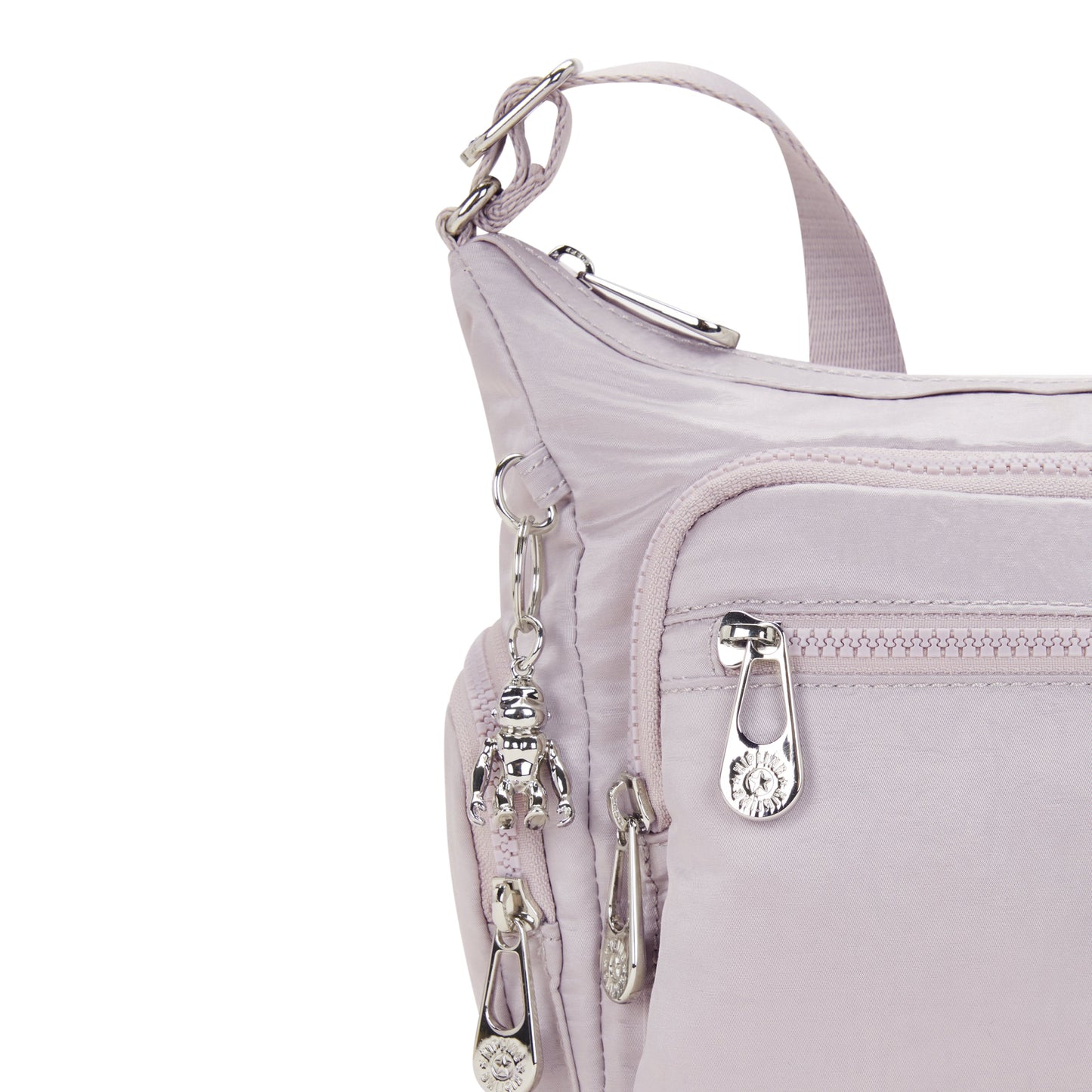حقيبة KIPLING-Gabbie S-Medium crossbody-Gleam Silver-I2536-K6G