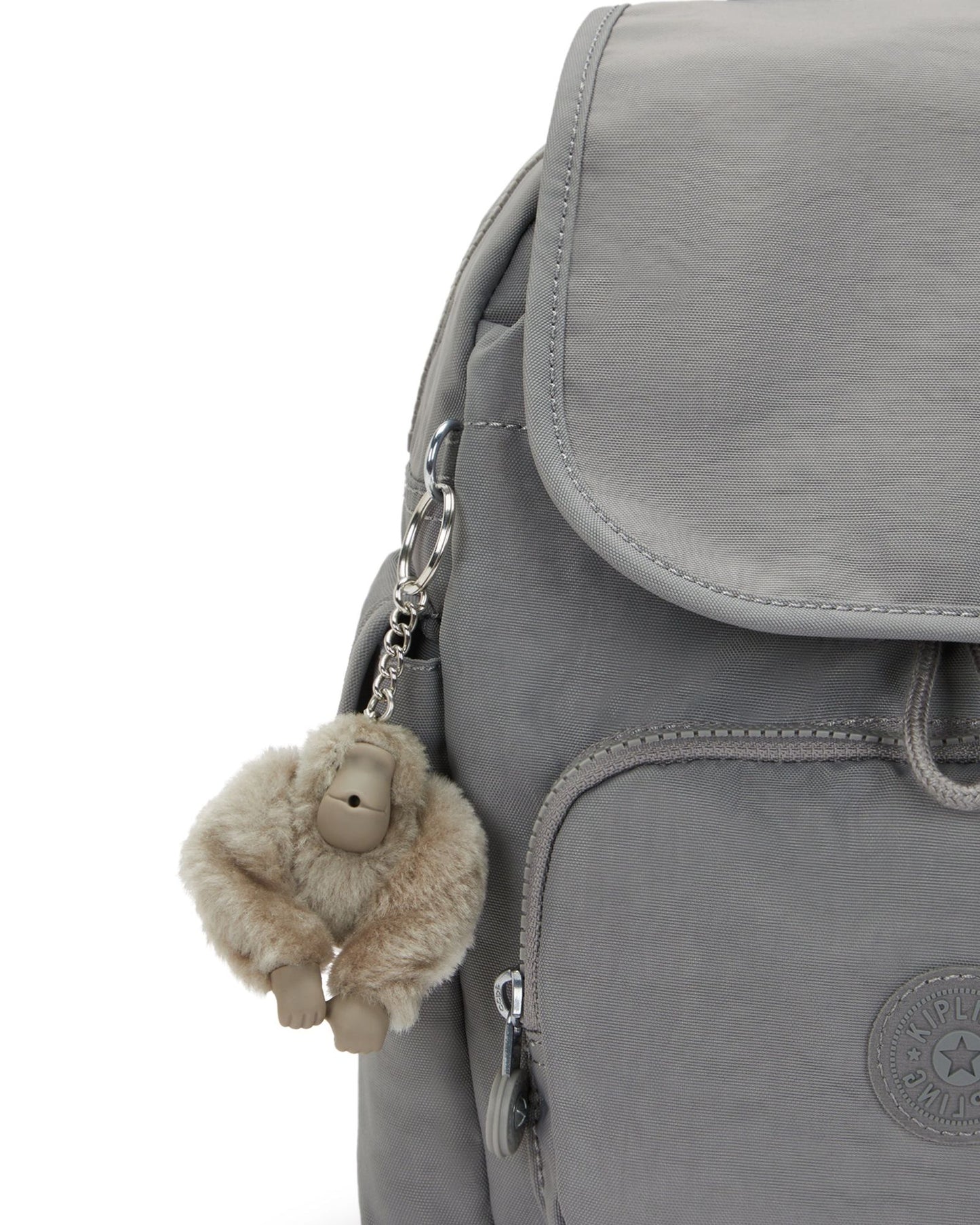 حقيبة ظهر صغيرة Kipling City Pack Mini Inviting Grey I2670-8Dh