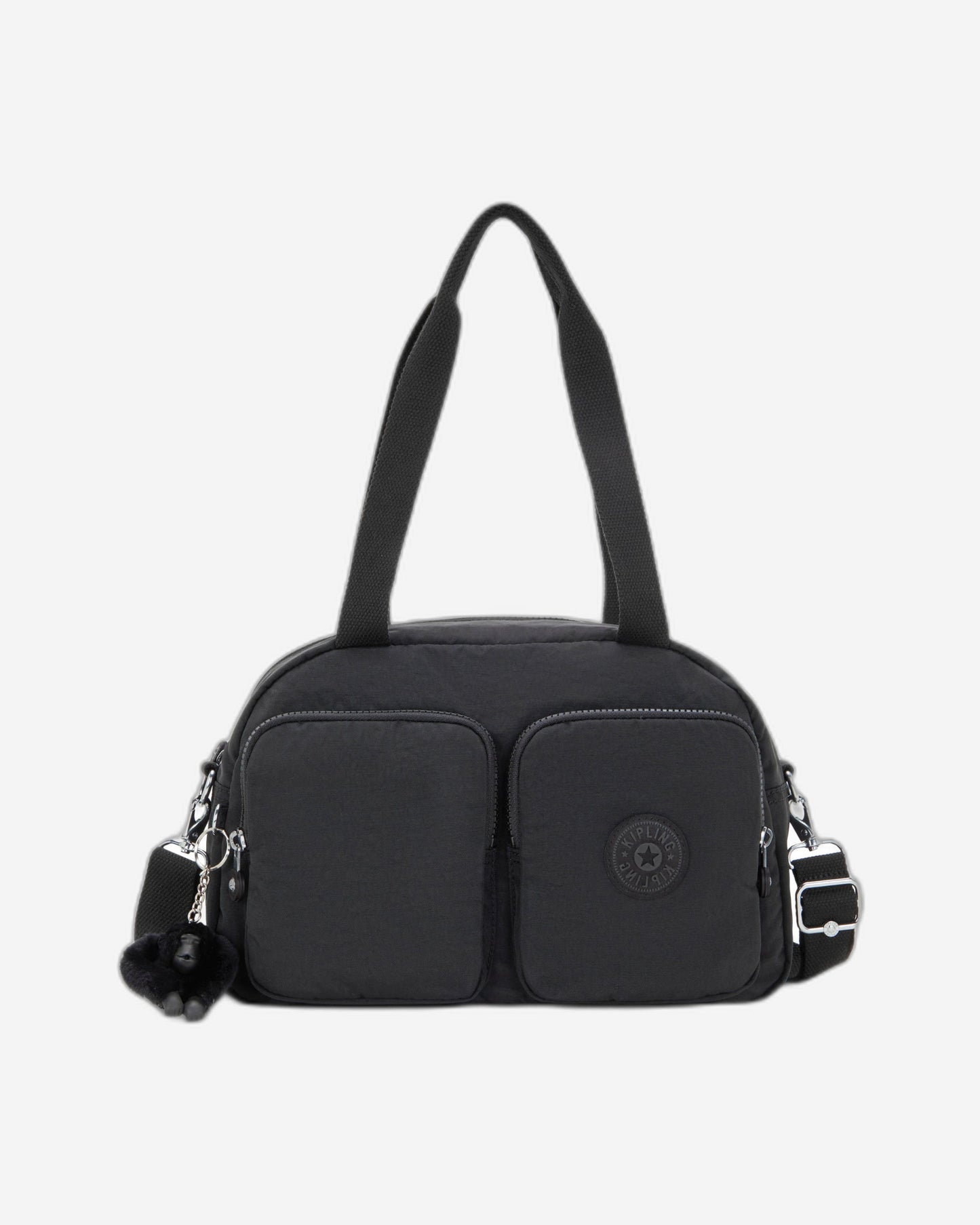 حقيبة كتف متوسطة Kipling Cool Defea Black Noir (مع حزام كتف قابل للإزالة) I2849-P39