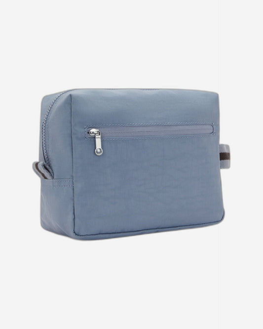 حقيبة مستحضرات التجميل الكبيرة من Kipling Parac باللون الأزرق المائل للرمادي I2887-6Fb