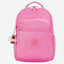 حقيبة ظهر Kipling Seoul Lap Pink Mermaid Em كبيرة مع حجرة للكمبيوتر المحمول I2932-56J