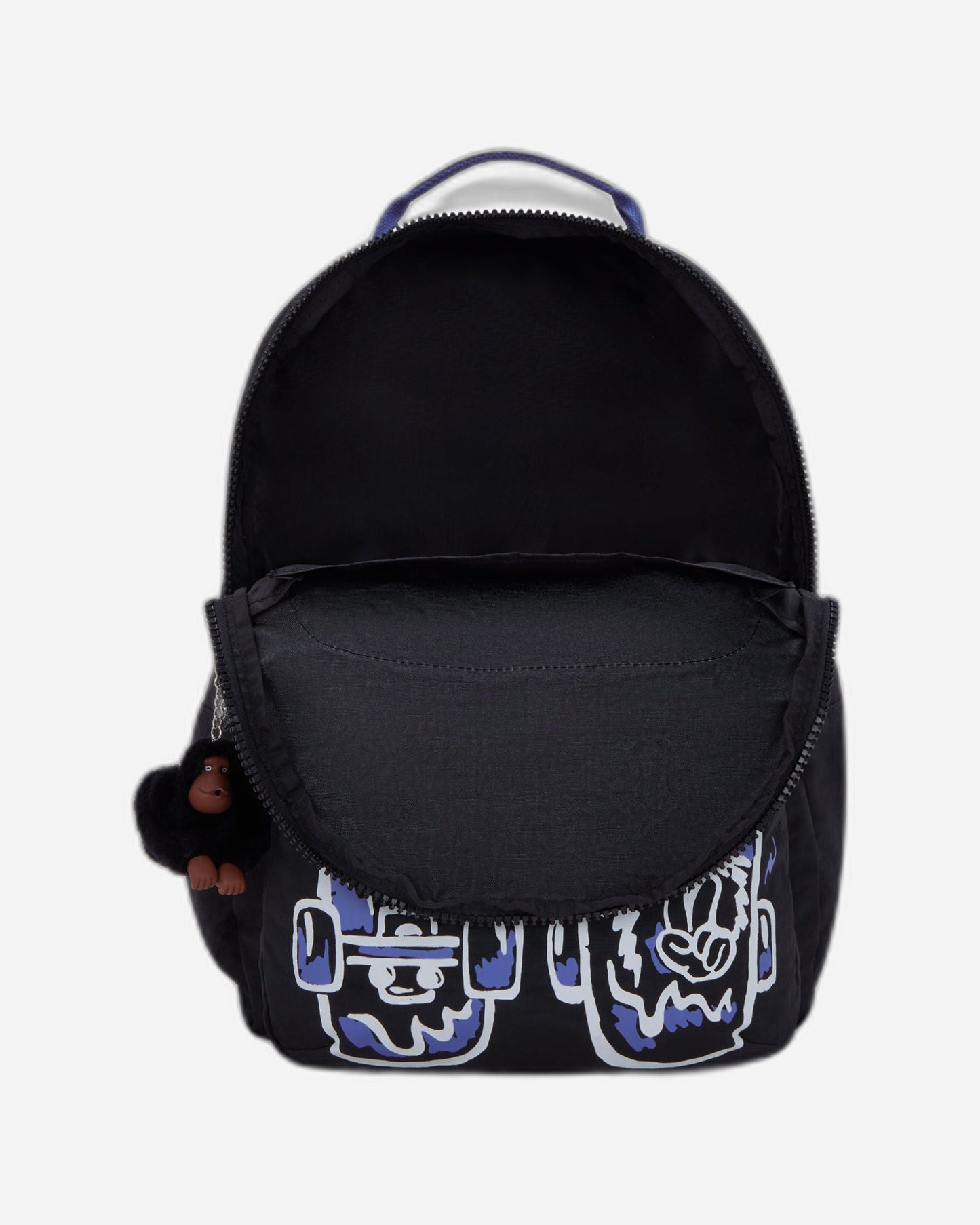 حقيبة ظهر Kipling Seoul Lap Fire Skate كبيرة مع حجرة للكمبيوتر المحمول I2932-80S