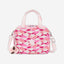 حقيبة غداء كبيرة Kipling Miyo Pink Palm مع جراب عربة I2989-1BV