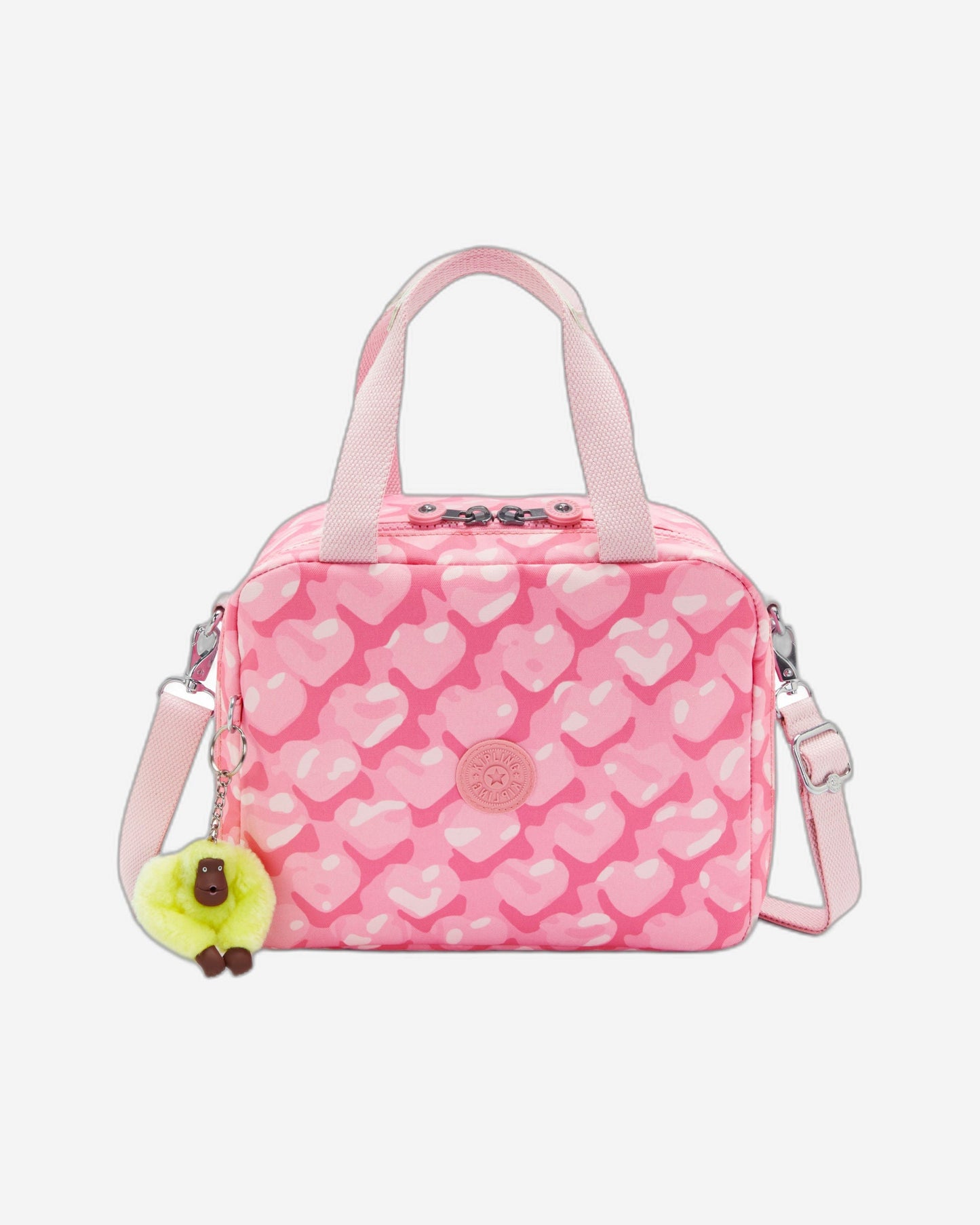 صندوق غداء كبير من Kipling Miyo Adorable Hearts I2989-1NB