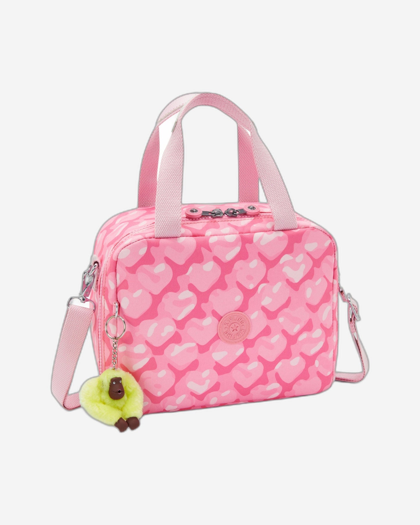 صندوق غداء كبير من Kipling Miyo Adorable Hearts I2989-1NB