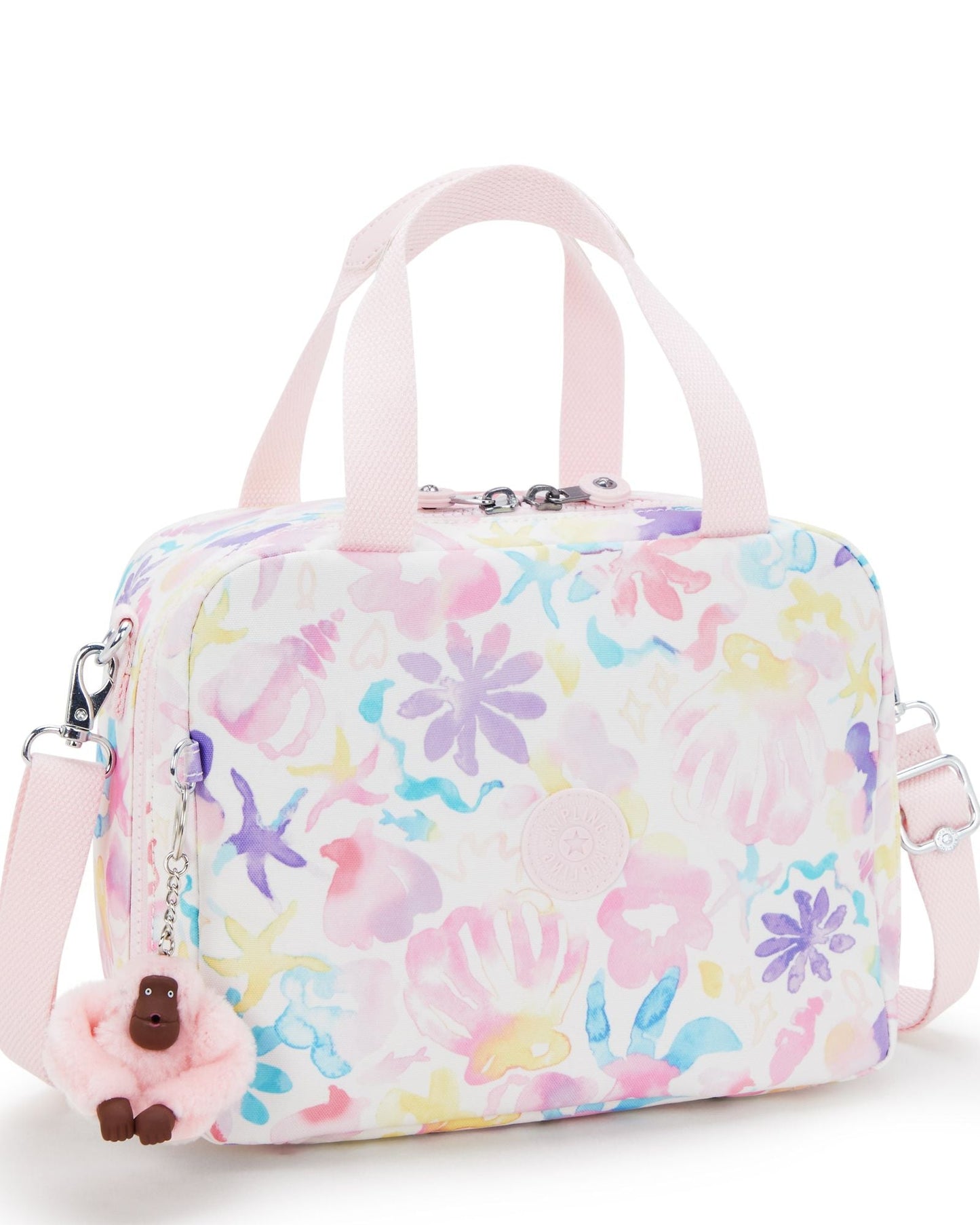 حقيبة غداء Kipling Miyo Aqua Sea كبيرة مع جراب عربة I2989-4ES