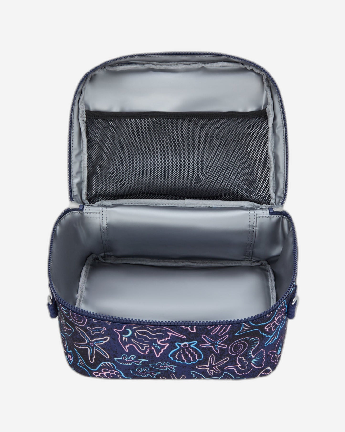 حقيبة غداء Kipling Miyo Disco Fish كبيرة مع جراب عربة I2989-4FK