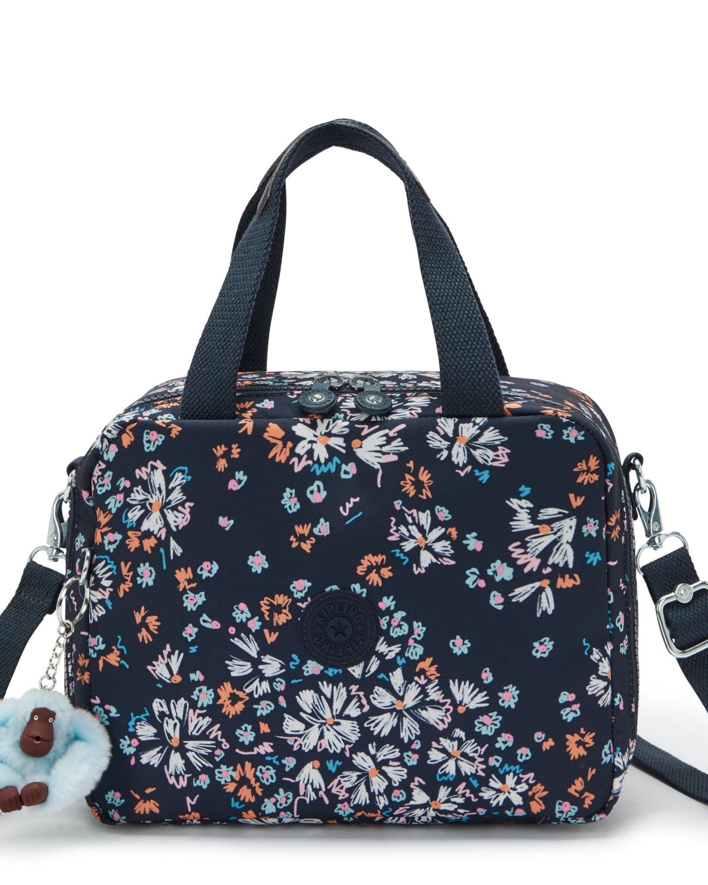 صندوق غداء كبير من KIPLING Miyo Flower Field (مع جراب عربة) I2989-5GB