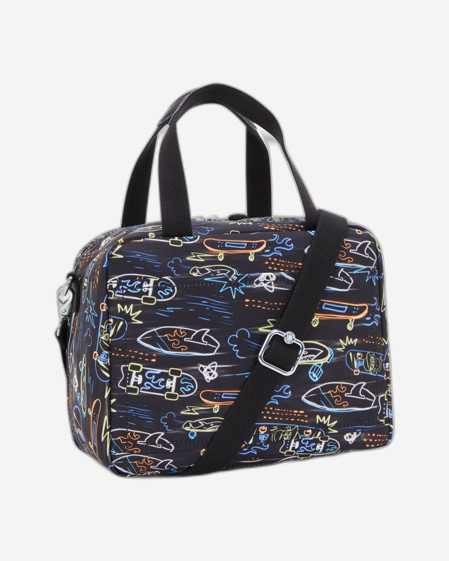 حقيبة غداء كبيرة Kipling Miyo Neon Skate مع جراب عربة I2989-71M