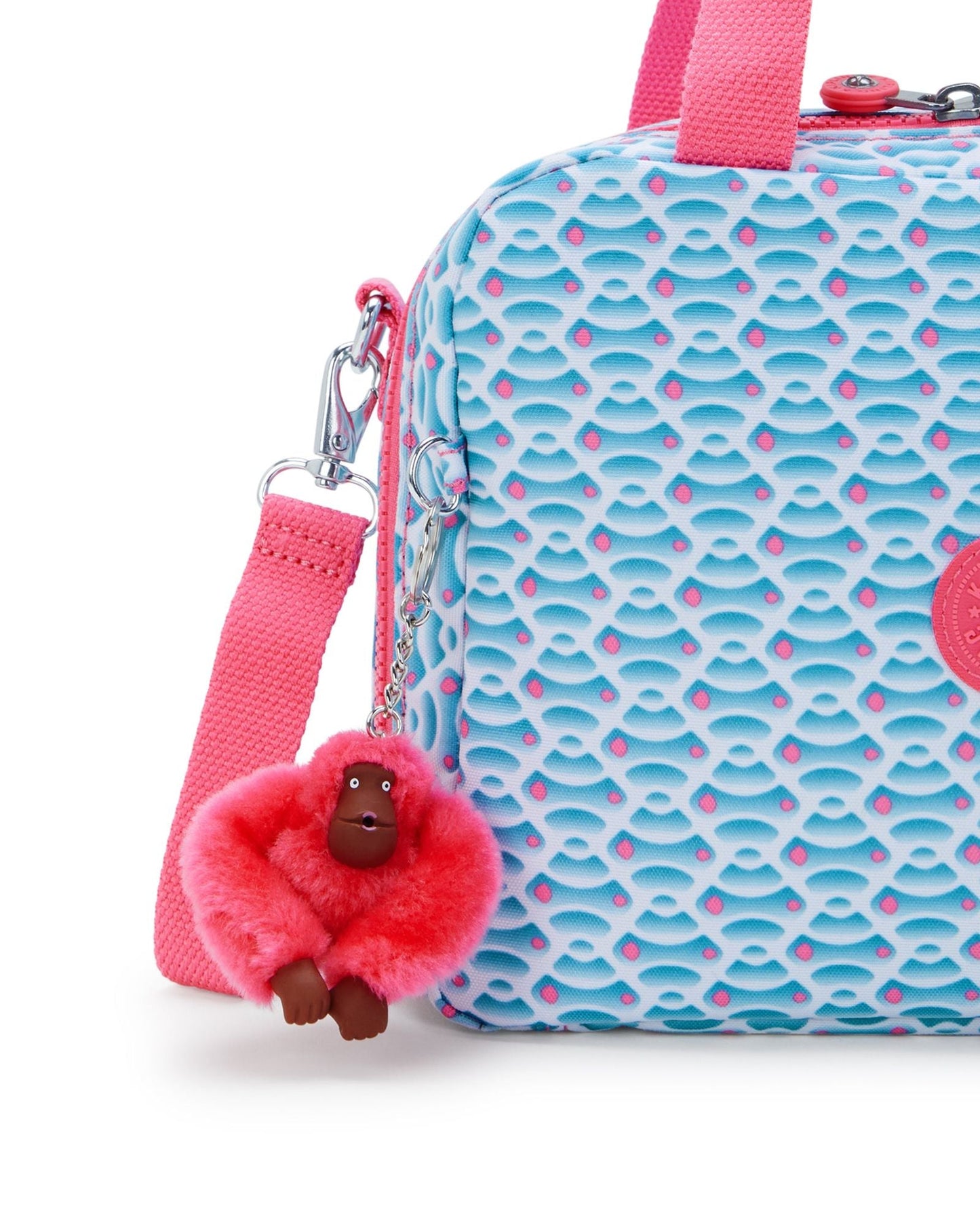حقيبة غداء كبيرة Kipling Miyo Dreamy Geo C مع جراب عربة C2I2989-D1W