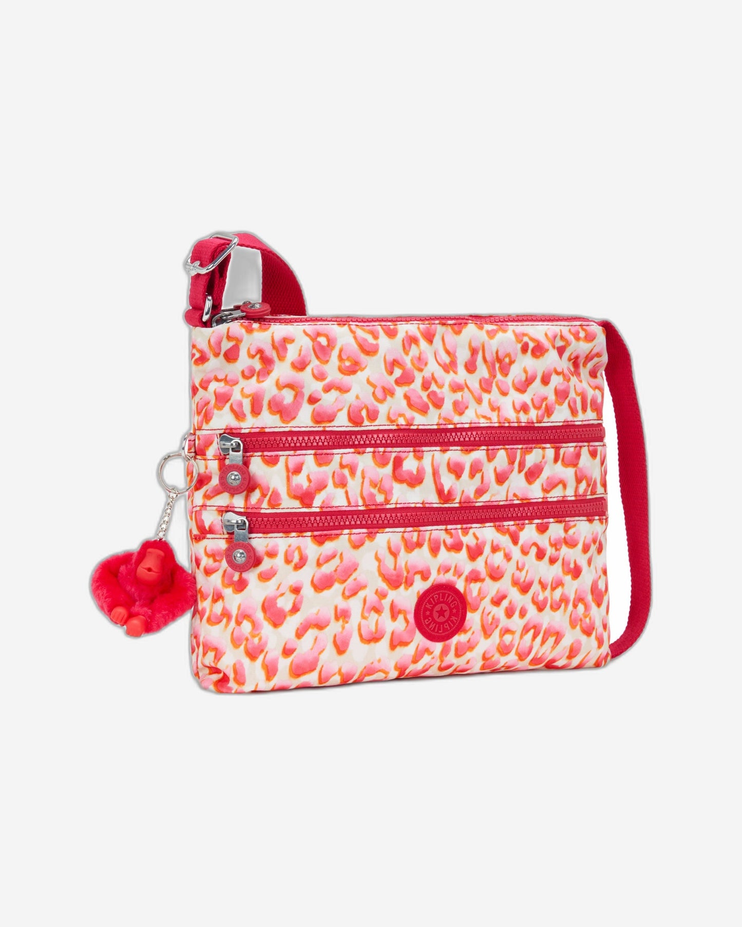 حقيبة كروسبودي متوسطة Kipling Alvar Latin Cheetah C2I3066-6LX