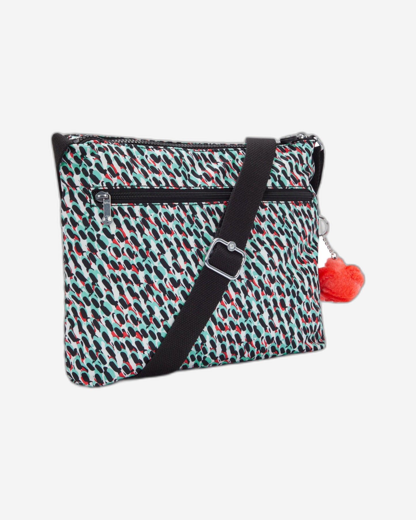 حقيبة كروس متوسطة بطبعة تجريدية ألفار من Kipling C2I3066-GN6