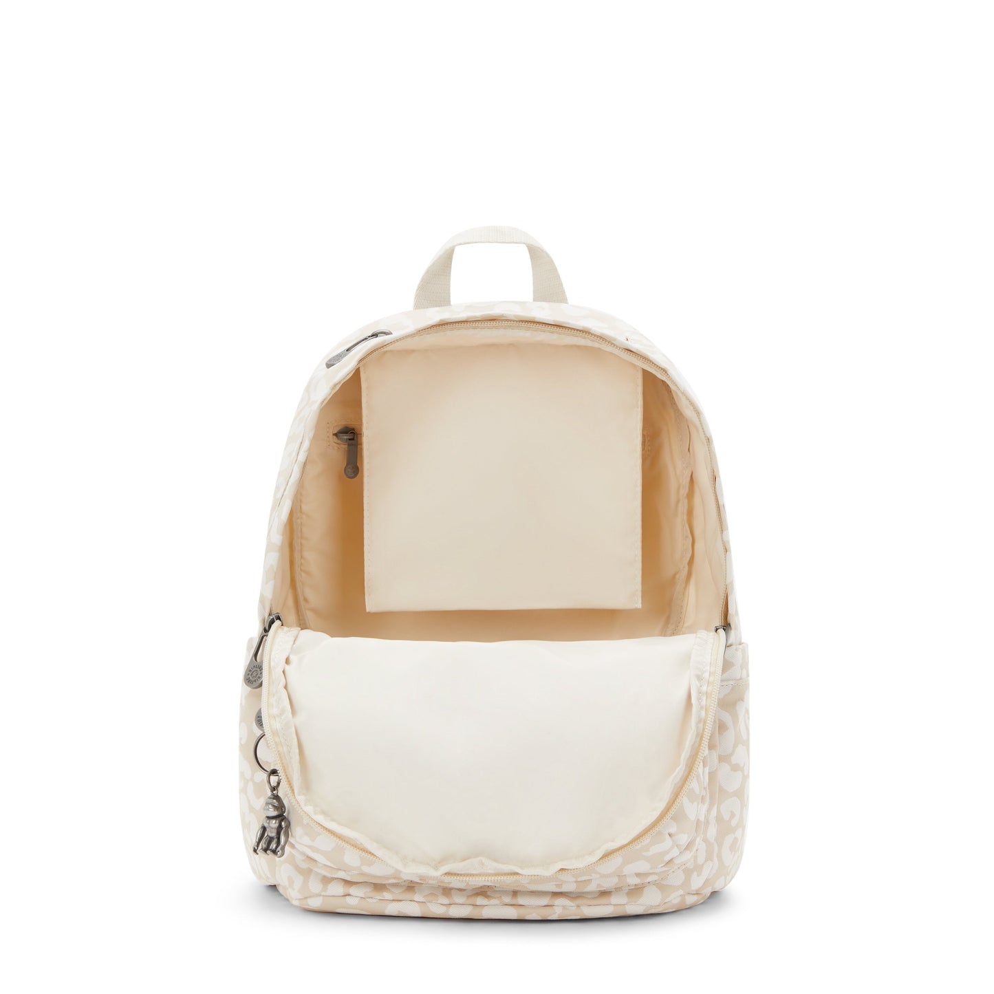 حقيبة ظهر KIPLING-Delia-Medium - White Cheetah J-I3149-T8J