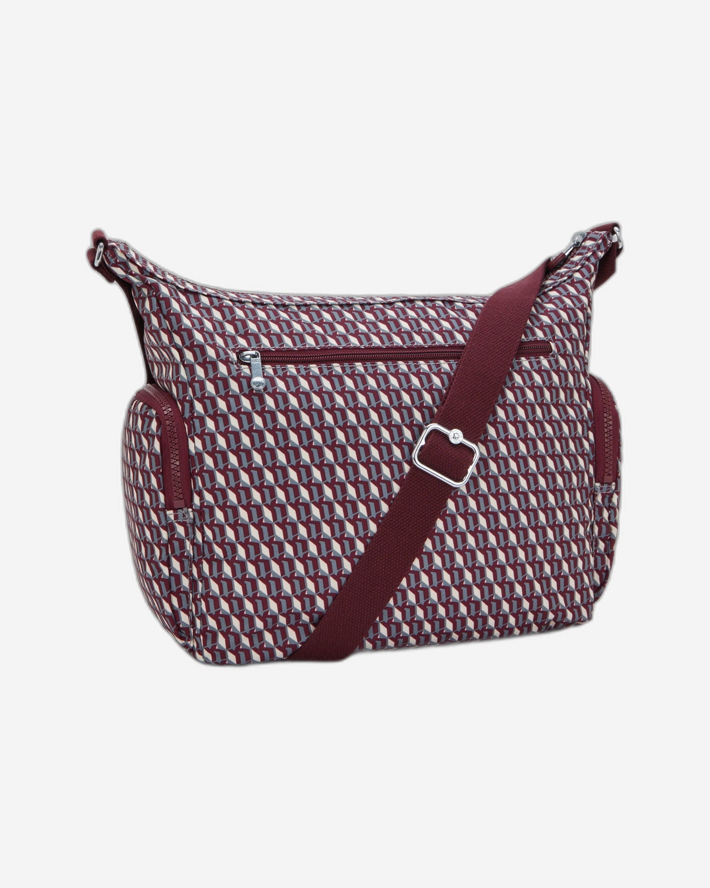 Kipling Gabbie 3Dk Wine حقيبة كروس كبيرة I3186-1PB