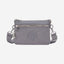 حقيبة كروس صغيرة Kipling Riri Zip باللون الرمادي Spice (مع حزام كتف قابل للإزالة) I3302-4GV