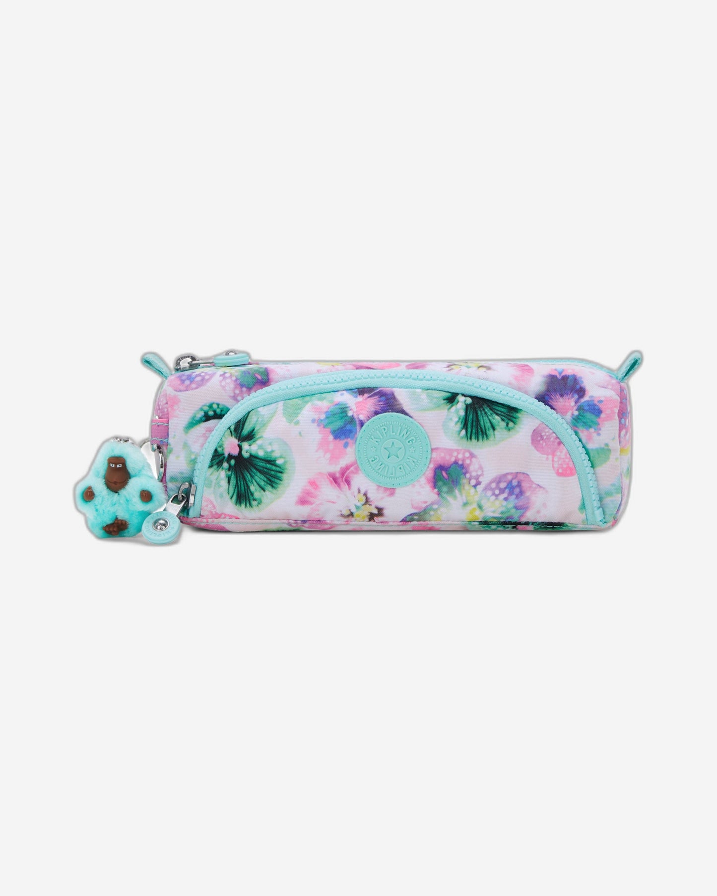 حقيبة أقلام متوسطة من Kipling بتصميم Cute Aqua Blossom C2I3330-7EC
