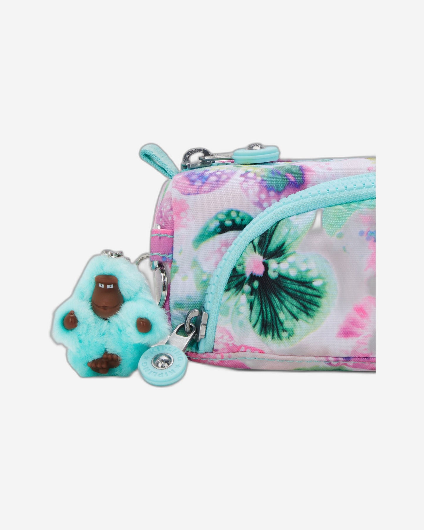 حقيبة أقلام متوسطة من Kipling بتصميم Cute Aqua Blossom C2I3330-7EC