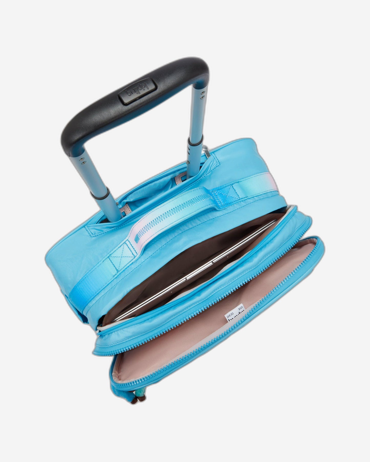 حقيبة Kipling New Storia Sea Blue Met كبيرة بعجلات I3390-52D