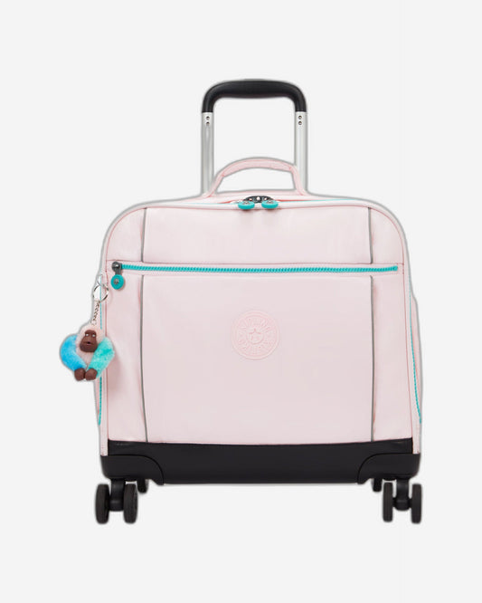 حقيبة Kipling New Storia Sea Pink Met كبيرة بعجلات I3390-52J